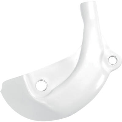 UFO Brake Line Cover Lower White YA03816046 for Yamaha
