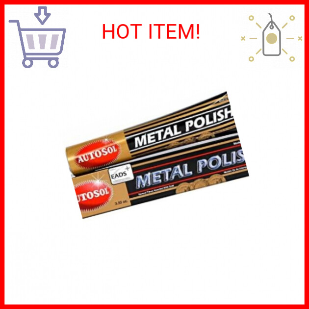 75 mL Autosol Metal Polish for Chrome Copper Brass and more