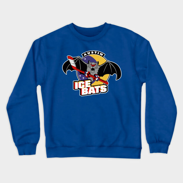 Austin Ice Bats crewneck sweatshirt CHL WPHL ice hockey Texas Stars eBay