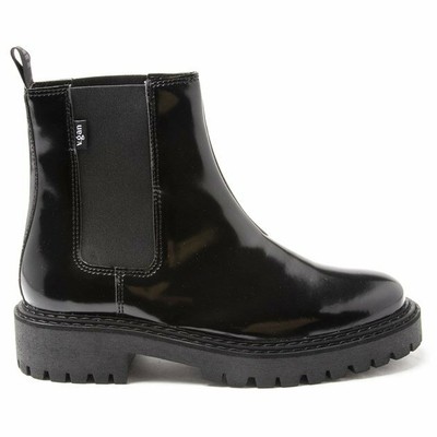 V.GAN V.GAN DAMEN VEGAN BROCCOLI CHELSEA STIEFELETTEN STIEFEL SCHWARZ