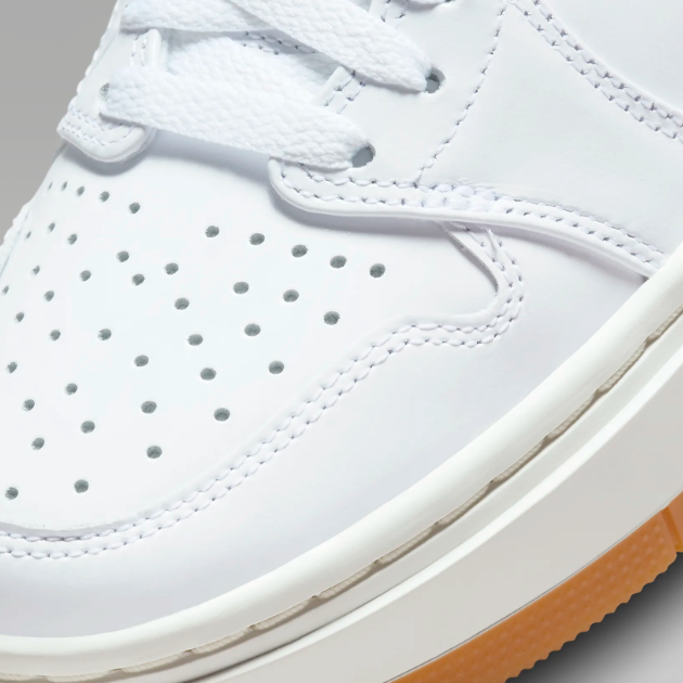 Pre-owned Jordan Nike Women's Air  1 Elevate High Shoes 'white/gum' (fb9894-100)