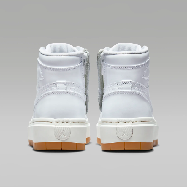 Pre-owned Jordan Nike Women's Air  1 Elevate High Shoes 'white/gum' (fb9894-100)