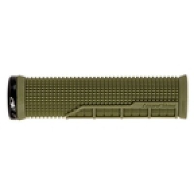 Lizard Skins Single-Clamp Lock-On Machine Grips Olive Green