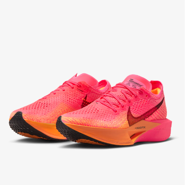 Pre-owned Nike Women's Vapor Fly 3 Road Racing Shoes 'hyper Pink' (dv4130-600)