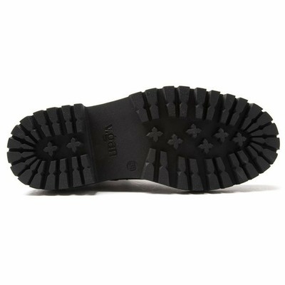 V.GAN V.GAN DAMEN VEGAN CAULIFLOWER ANKLE STIEFELETTEN STIEFEL SCHWARZ