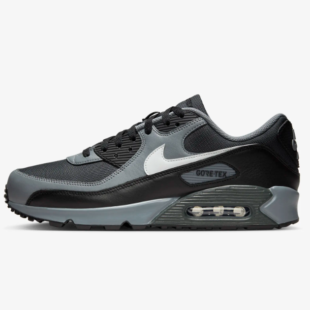 Nike Air Max 90 Gore-Tex Shoes 'Black/Dark Smoke Grey