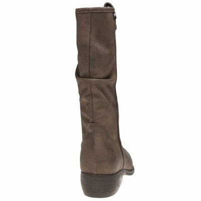 V.GAN V.GAN DAMEN VEGAN HUMMUS MID CALF WADENSTIEFEL STIEFEL BRAUN