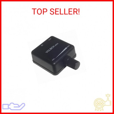 Volbox inline audio volume control attenuator 3.5mm 1/8'' aux mini