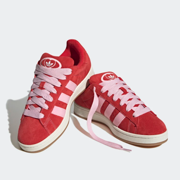 

Обувь Adidas Campus 00 «Better Scarlet/Clear Pink» — H03477 Expeditedship, Красный, adidas Campus