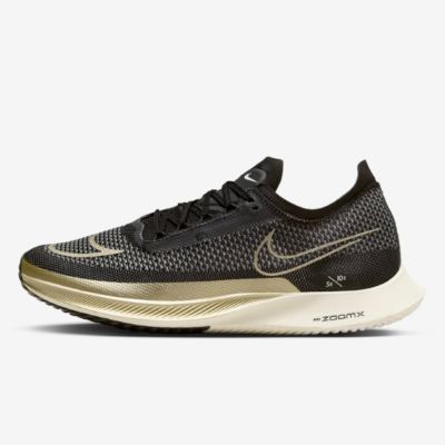 Nike ZoomX Streakfly Road Racing Shoes 'Black/Gold' (DJ6566-001