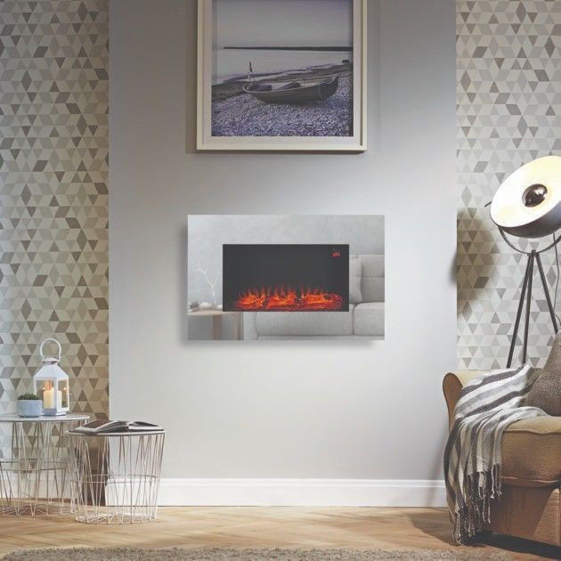 FOCAL POINT OSMINGTON MIRROR REMOTE CONTROL WALLMOUNTED ELECTRIC FIRE in Streatham Hill