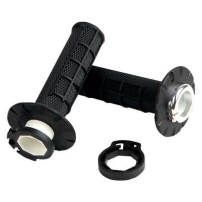 ODI MX V2 Lock-On Half Waffle Grips Black