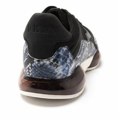 DKNY DKNY DAMEN BLAKE JOGGINGSCHUHE SNEAKER MEHRFARBIG SCHWARZ