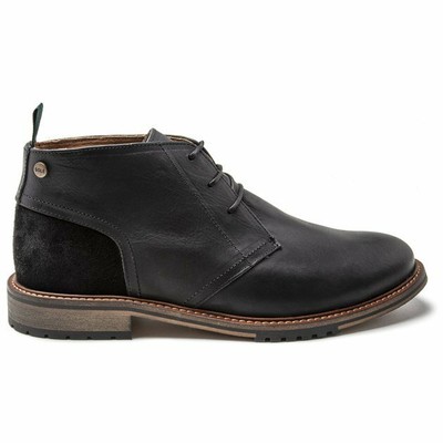 SOLE SOLE HERREN HASTED CHUKKA STIEFEL SCHWARZ