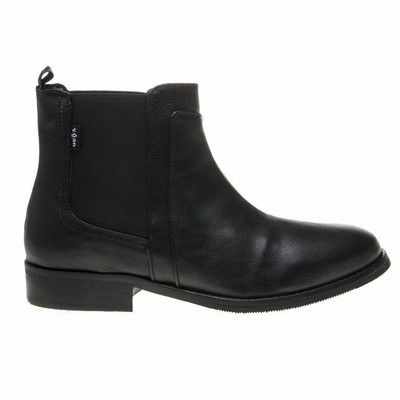 V.GAN V.GAN DAMEN VEGAN FROST CHELSEA STIEFELETTEN STIEFEL SCHWARZ