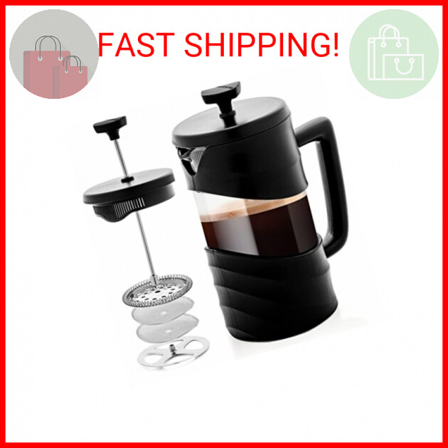 Coffee, Tea And Espresso Maker, Heat Resistant Boro