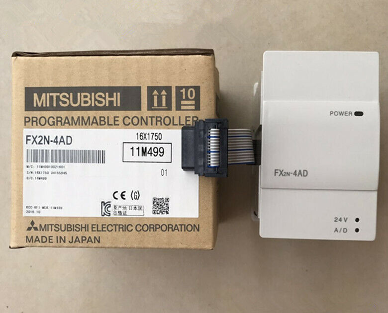 Mitsubishi Expansion Module FX2N-4AD Programmer Controller 4-channel input
