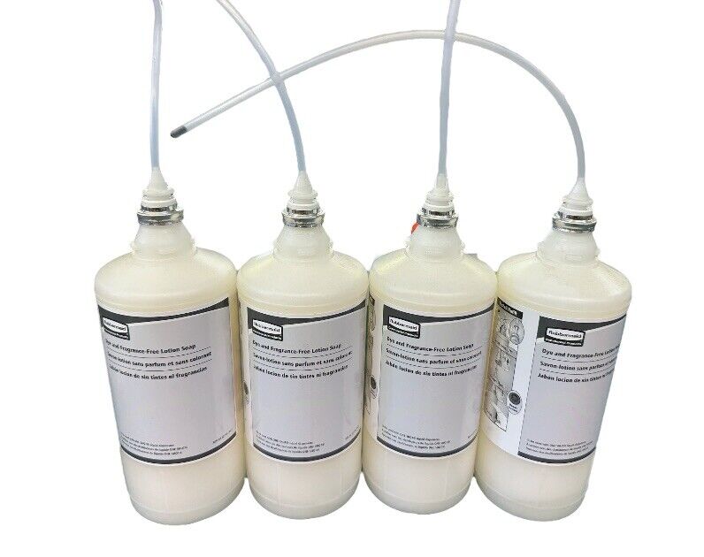 4x 800 Ml  Enriched Lotion Hand Soap Free ‘N Clean Fg402363