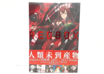 NEW SEALED REDBOX REDJUICE 2007-2013 WORKS ART BOOK GUILTY CROWN BEATLESS ANIME 
