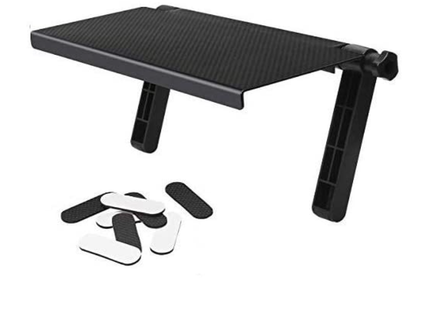 Cable Box Shelf For Wall Mounted TV, TV Top Shelf Mount On D