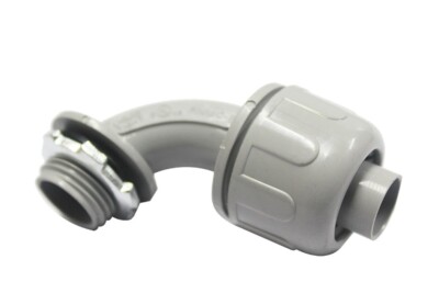 20 pc UL Listed 3/4'' 90° PVC Liquid Tight Connector - Electrical Conduit Fitting