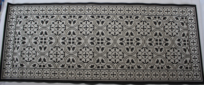 Belgischer Teppichläufer Teppich Läufer Vorleger 200 cm x 80 cm Polypropylen