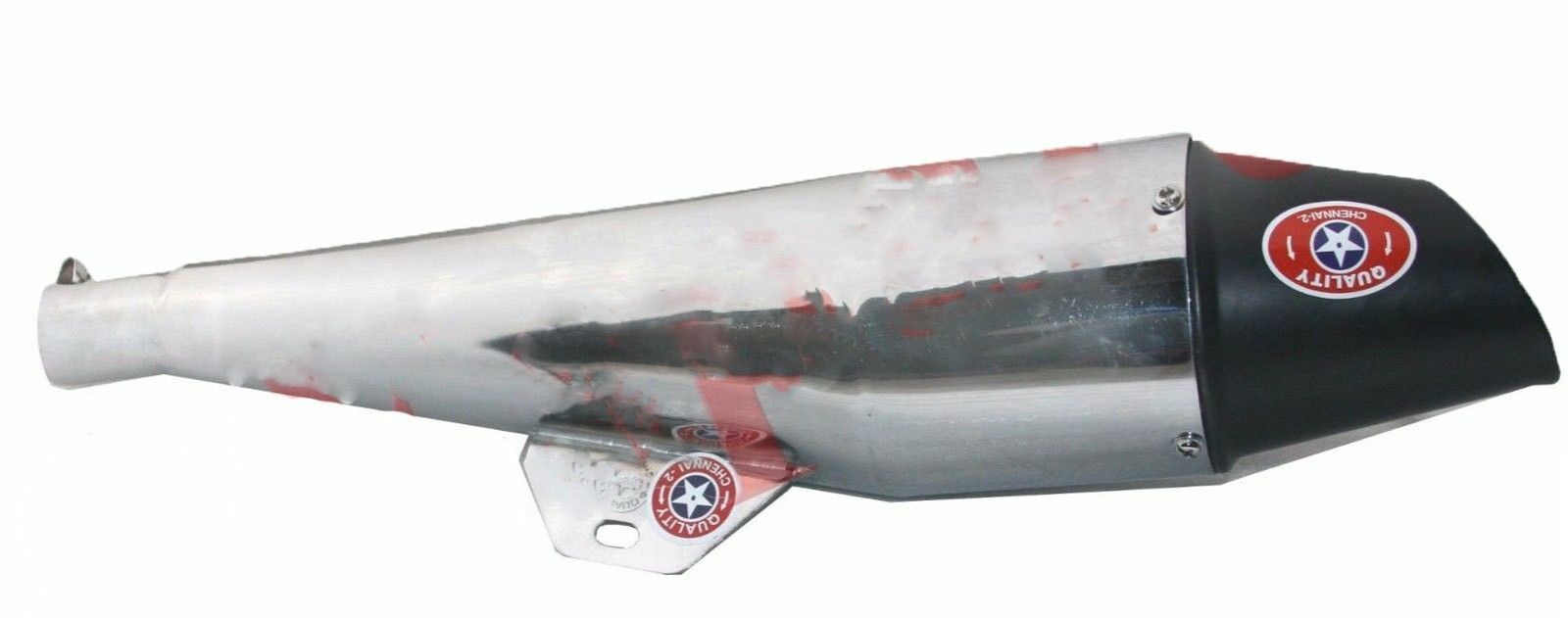 Fits Royal Enfield 350cc Classic Electra UCE Dolphin Short Exhaust Silencer 