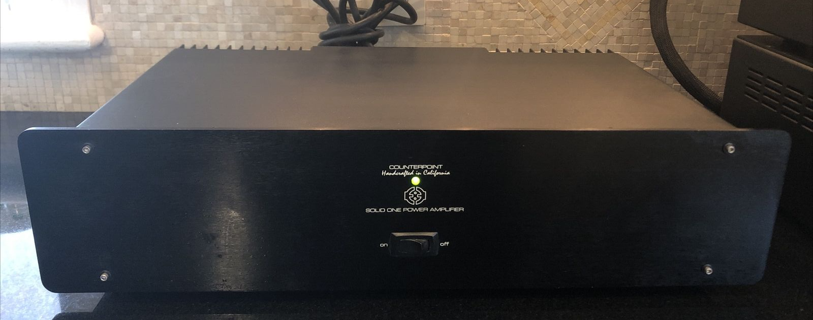 アンプ COUNTERPOINT SOLIO POWER AMPLIFIER Counterpoint Solid One Power Amplifier 100 WPC Perfect