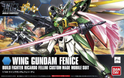 #06 Крыло Гандама Fenice Gundam Строит истребители, Бандайское хобби HGBF