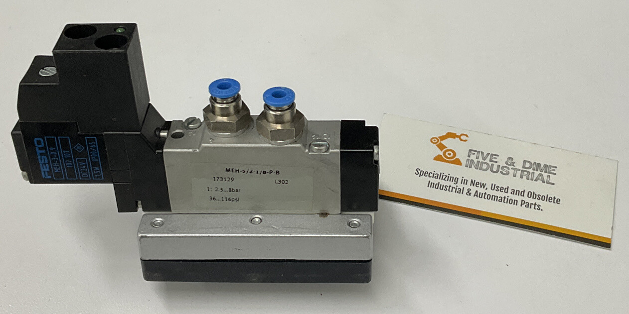VUNQUE | 正規品/関税送料込み Festone Saddle Piccolo 2color Festo Series S-PPVE-5/2-MH-SB / 167074 Pneumatic Module | eBay