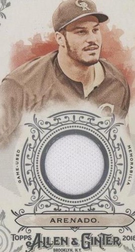 2018 Topps Allen & Ginter - Nolan Arenado #FSRB-NA
