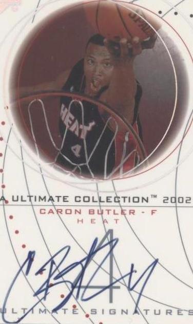 2002-03 Upper Deck Ultimate Collection - Caron Butler #CB-S