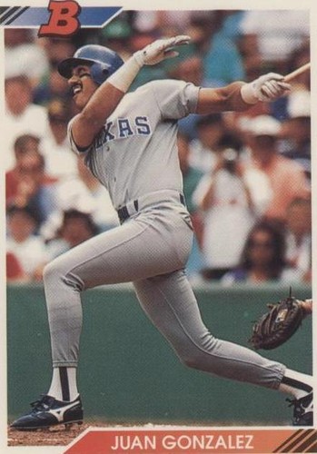 1992 Bowman - Juan González #84