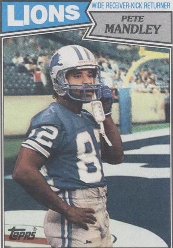 1987 Topps Pete Mandley #323