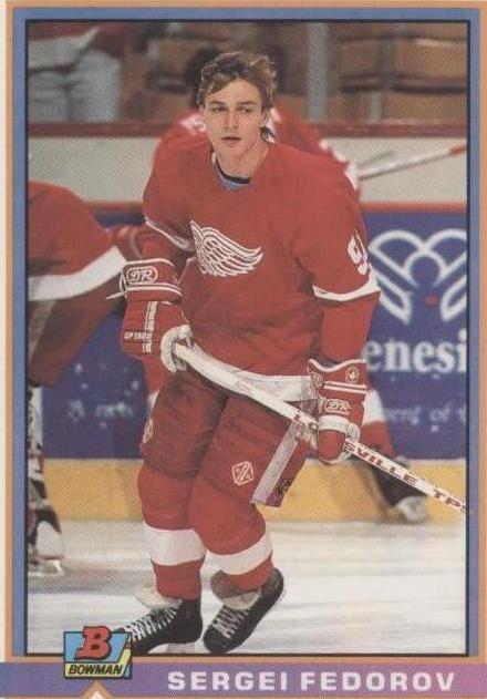 1991-92 Bowman - Sergei Fedorov #50