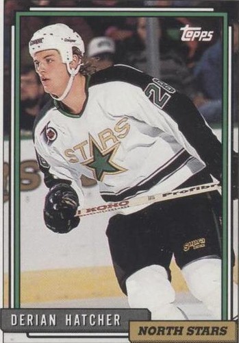 1992-93 Topps - Derian Hatcher #405