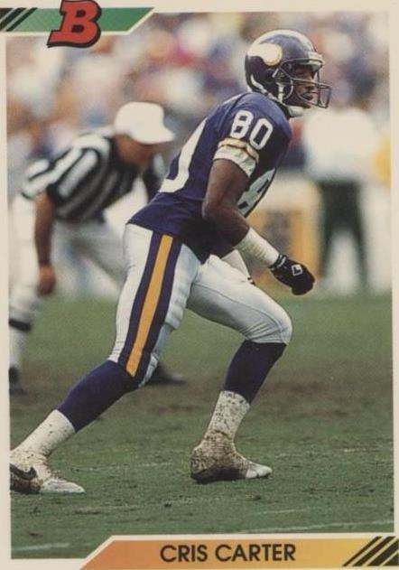 Bowman Cris Carter 1992 #346