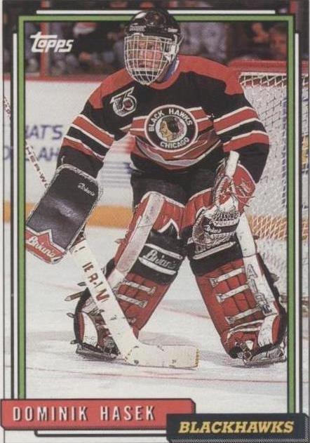 1992-93 Topps - Dominik Hasek #136 for sale | eBay