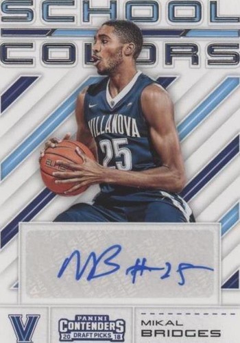 2018 Panini Contenders Draft Picks - Mikal Bridges #10