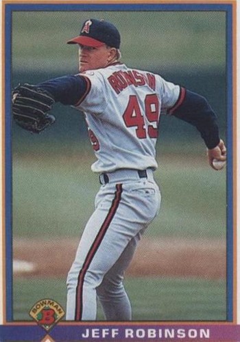 1991 Bowman - Jeff Robinson #193