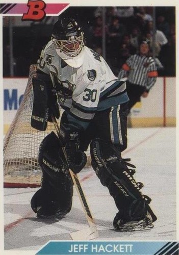 1992-93 Bowman - Jeff Hackett #348