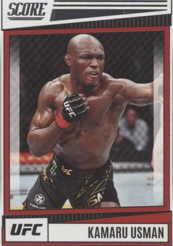 2022 Panini Chronicles UFC - Kamaru Usman #195