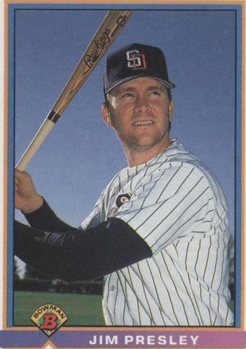 1991 Bowman - Jim Presley #646