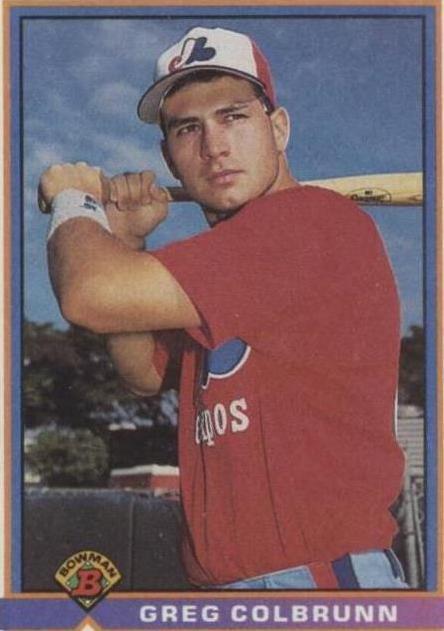 1991 Bowman - Greg Colbrunn #449