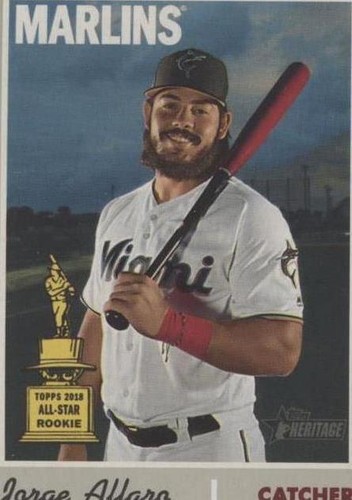 2019 Topps Heritage High Number - Jorge Alfaro #527