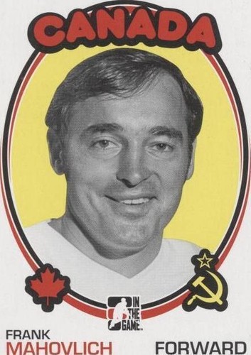 2009-10 In the Game 1972 The Year in Hockey - Frank Mahovlich #167