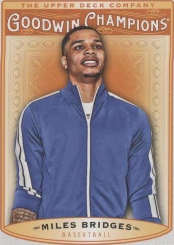 2019 Upper Deck Goodwin Champions - Miles Bridges #45