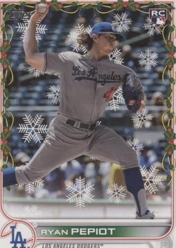 2022 Topps Holiday - Ryan Pepiot #HW168