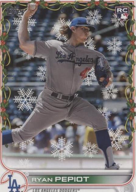 2022 Topps Holiday - Ryan Pepiot #HW168