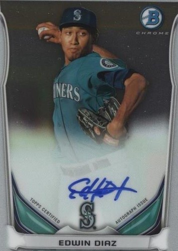 2014 Bowman - Edwin Diaz #BCAP-ED